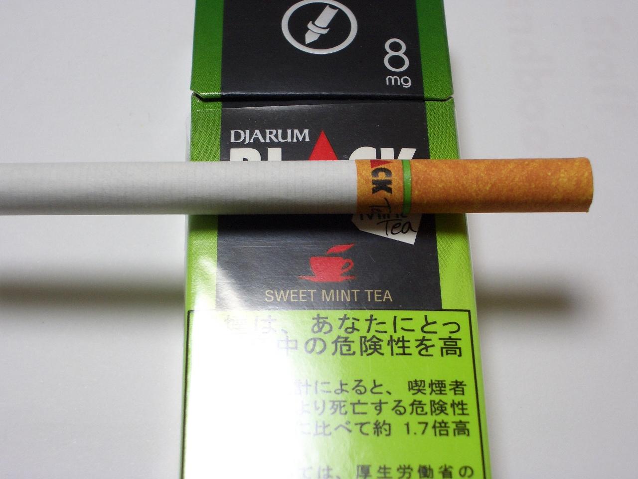 軽～いクローヴたばこ DJARUM BLACK Mint Tea DJARUM BLACK Mint Teaのレビュー ジグソー