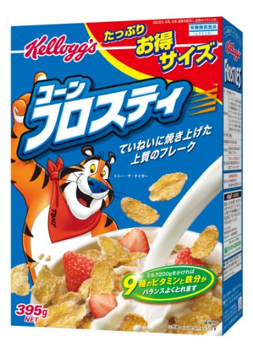 久し振りに食べた ケロッグ コーンフロスティ徳用箱 395g ケロッグ コーンフロスティ徳用箱 395gのレビュー ジグソー レビューメディア