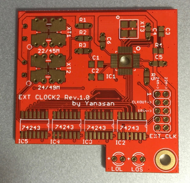 AK4137 P2D基板のクロックのジッタークリーニングと外部クロック供給 - AK4137 P2D アドオン基板のレビュー | ジグソー ...