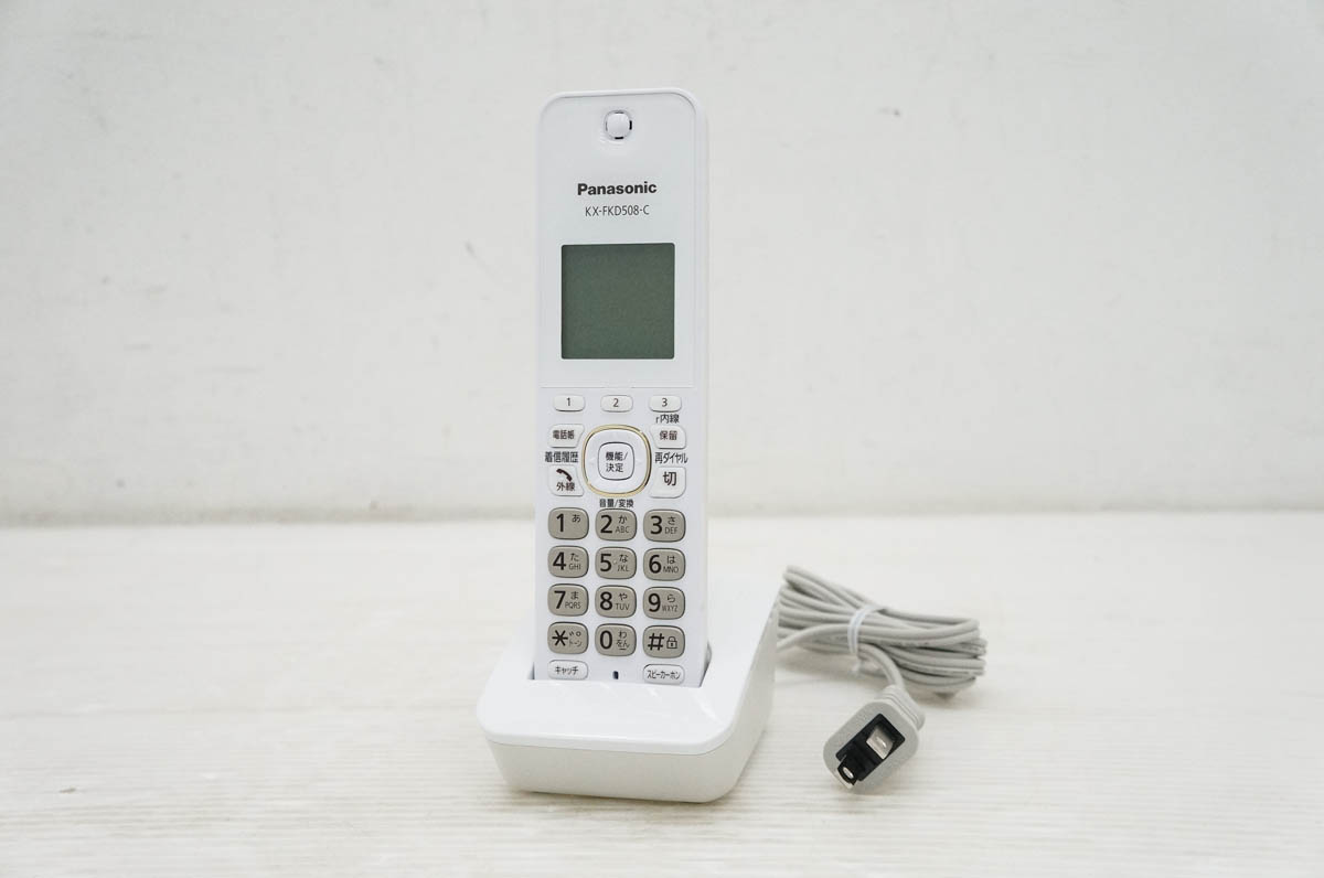 USEDだったが→未使用に近いきれいな電話子機です - Panasonic 増設子機 KX-FKD508-C 未使用品のレビュー | ジグソー