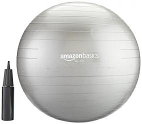 Amazonベーシック バランスボール 55cm ハンドポンプ付 ジグソー レビューメディア