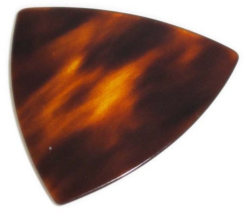 タイマイから取ったピックは 大枚をはたく価値があるかも まさに一生もの Hosco 本鼈甲ピック トライアングル中 厚み 約1mm Pk T Trmのレビュー ジグソー レビューメディア