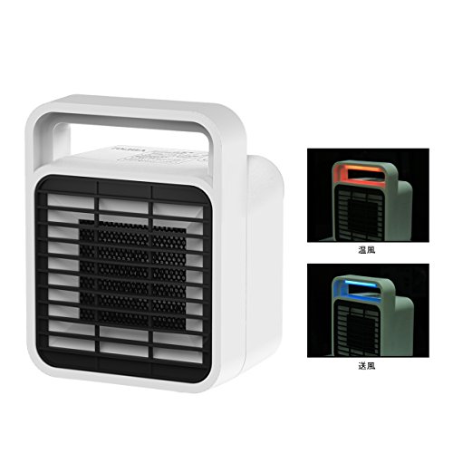 遠赤で思った以上に暖まります セラミックヒーター Fochea 300w 温風 送風 首振り 省エネ 節電 デスクヒーター 転倒off機能搭載 安心安全 温風ヒーターのレビュー ジグソー レビューメディア