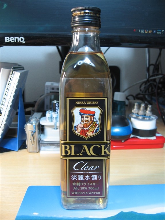 久々にニッカを見た ブラックニッカ クリア 淡麗水割りのレビュー ジグソー レビューメディア