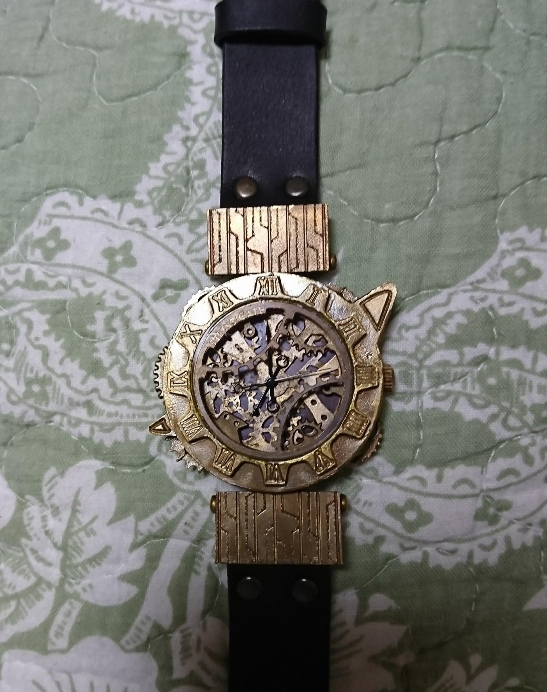 Steins Gate腕時計シリーズ いかにもsteins Gateっぽい シュタインズ ゲート ゼロ オリジナル腕時計 ギアモチーフverのレビュー ジグソー レビューメディア