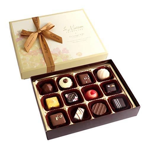 白金台の高級フレンチレストラン監修 ラ メゾン白金 ショコラ セレクション 12個のレビュー ジグソー レビューメディア