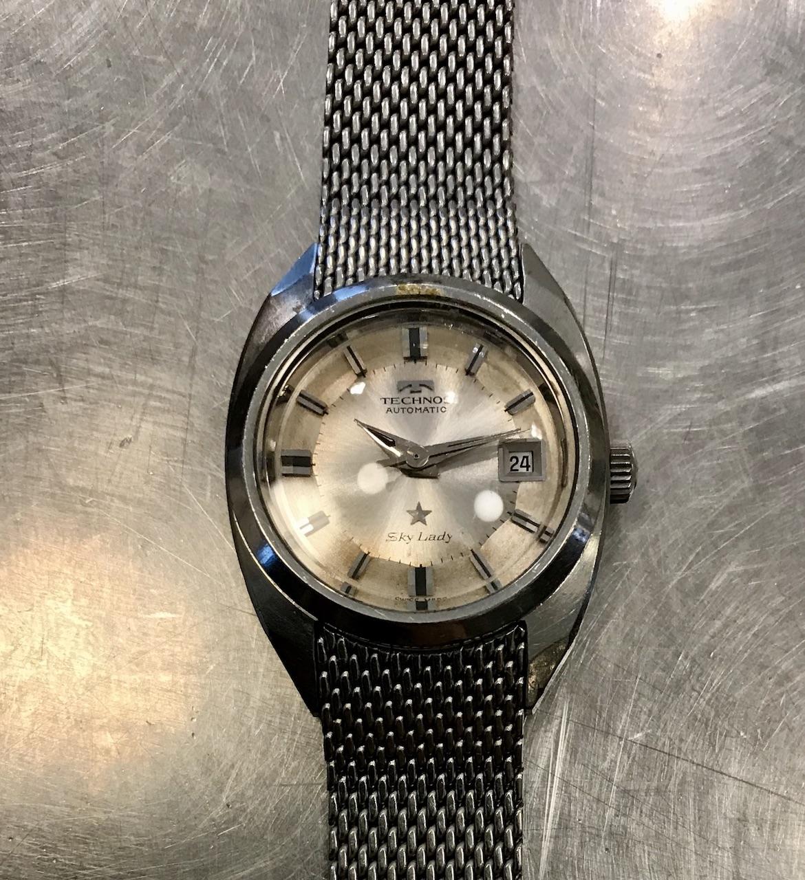 1970年代 平和堂貿易のテクノス よく見聞きしたブランドです Technos Skylady 自動巻きのレビュー ジグソー レビューメディア