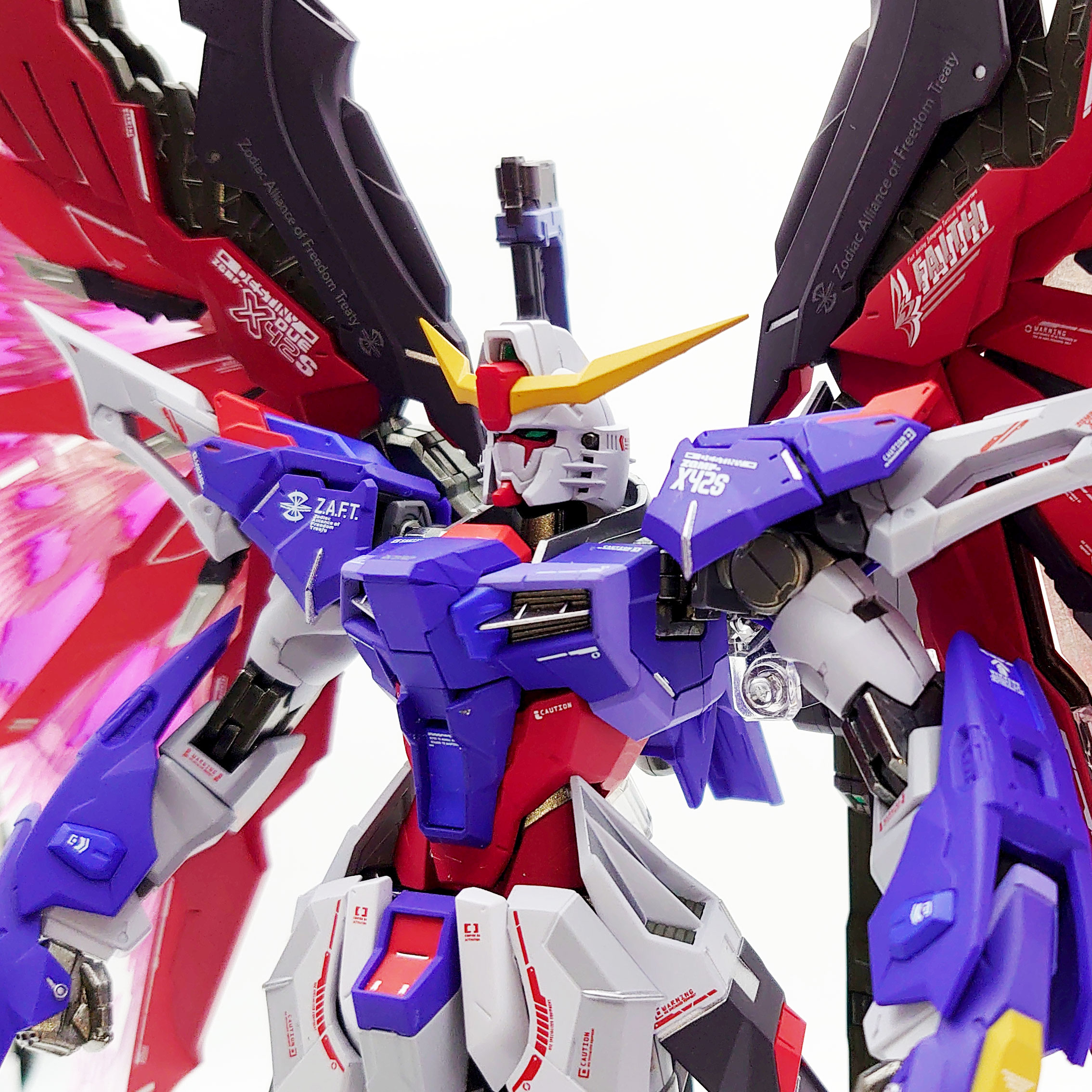 運命 Soul Red Ver. - METAL BUILD デスティニーガンダム SOUL RED Ver 
