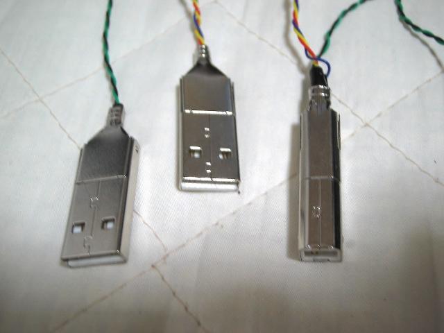 USBケーブルの自作 - USBコネクタのレビュー  ジグソー  レビュー 