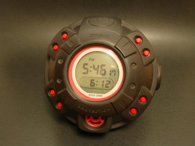 CASIO カシオ GQ-200J-8 MUSCLE TIME マッスルタイム 置き時計  