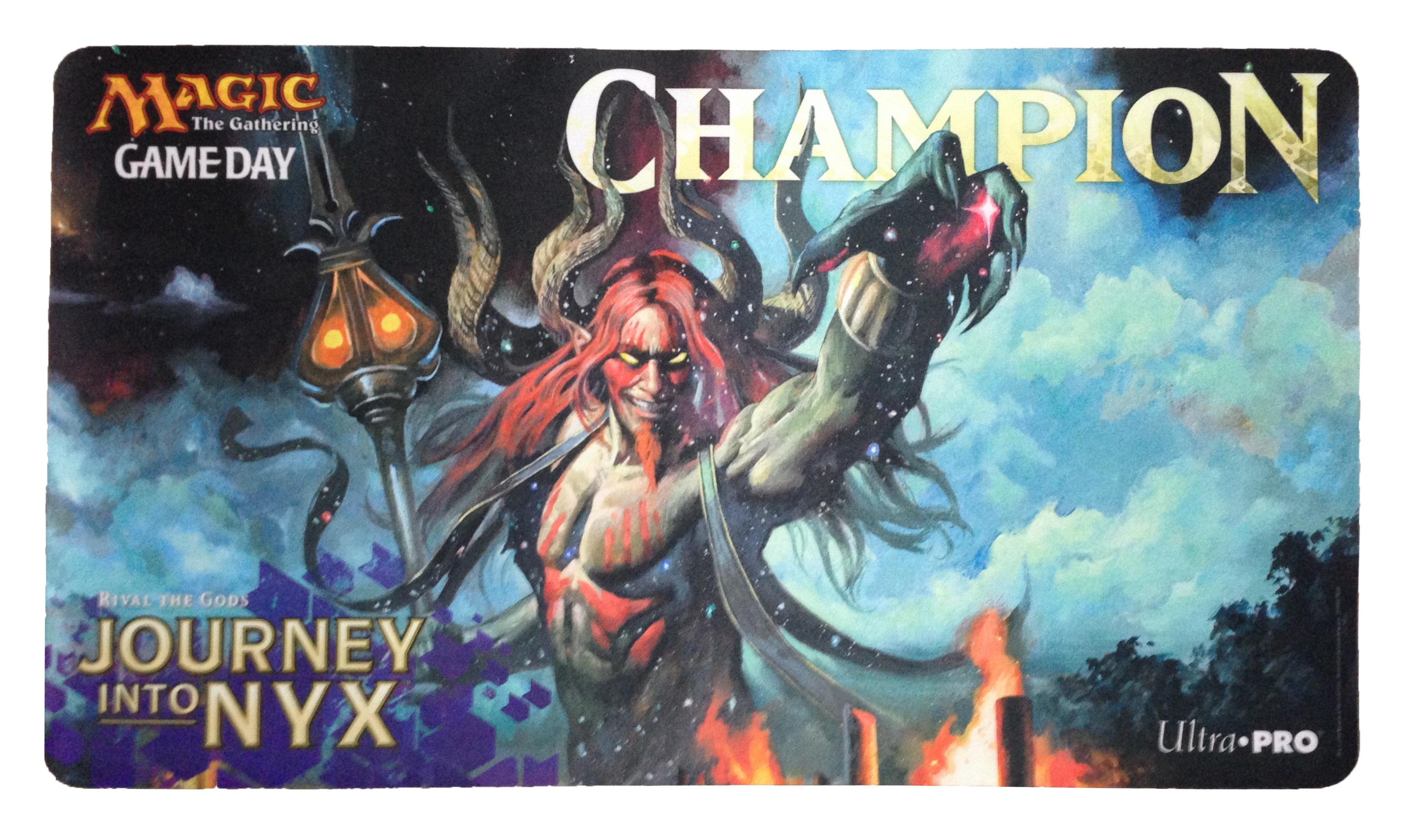 Mtgゲームデー優勝したよー マジック ザ ギャザリング ニクスへの旅 プレイマット ゲームデーのレビュー ジグソー レビューメディア
