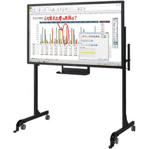 65型画面モニタでタッチパネル - NEC LCD-E651-T 65型タッチパネル内蔵 