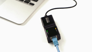 不安定な無線ネットワークを有線LANで解消！USB2.0でギガビットネットワーク化「ETG4-US2シリーズ」