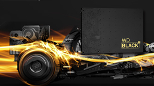 モバイル2.5インチデュアルドライブ(SSD + HDD) WD Black²