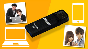 ADTEC デュアルポートUSBメモリ AD-MUTシリーズ ～ スマホのファイルをその場でシェア ～