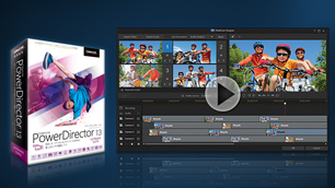 「PowerDirector 13 Ultimate Suite」 ～ 高速で柔軟な動画編集、音声編集と色調整ツールなどすべてを網羅！ ～