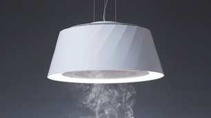 「クーキレイ」NEW MODEL ～ 油・煙・ニオイをテーブルの真上で吸い取るダイニング照明 ～