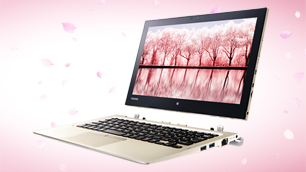 「dynabook R82」 ～ 約699gの超軽量Windowsタブレットにもなる！ ～