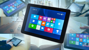 インテル® Atom™ プロセッサー 搭載 タブレット CLIDE® 9  「9人で9らべるCLIDE 9」