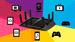 「R8000」～ 三つの周波数帯の同時使用で、カクつくHD動画再生よ、さようなら ～