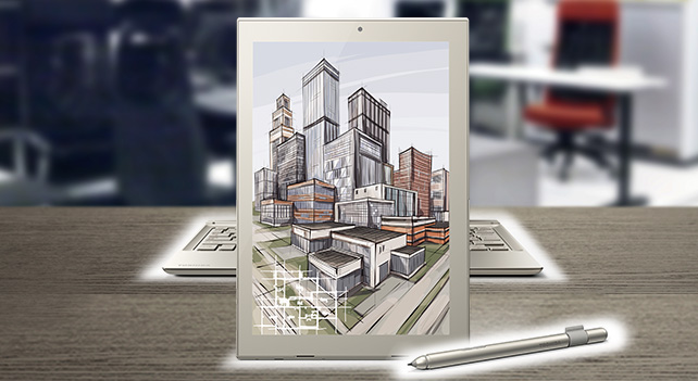 「dynaPad N72」 ～創造的思考のためのインテリジェント・ツール～