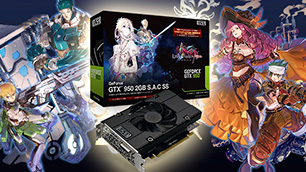 ELSA GeForce GTX 950 2GB S.A.C SS / LORD of VERMILION ARENA 推奨グラフィックスボード 発売前先行レビュー！