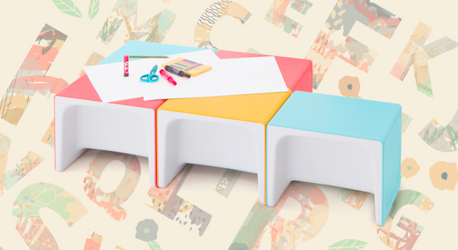 Campus BLOCK（キャンパス ブロック）【創造性を引き出す多目的スツール】