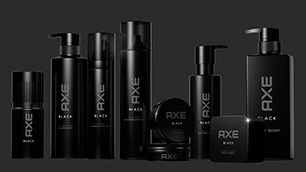 ユニリーバ【AXE BLACK】-売上世界NO.1男性用化粧品ブランド