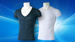 高機能吸汗速乾素材使用の形状安定半袖インナーシャツ|dri-comfort(ドライコンフォート)