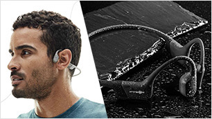 スポーツシーンで音を楽しむ! - 骨伝導ヘッドホン「AfterShokz Aeropex」-