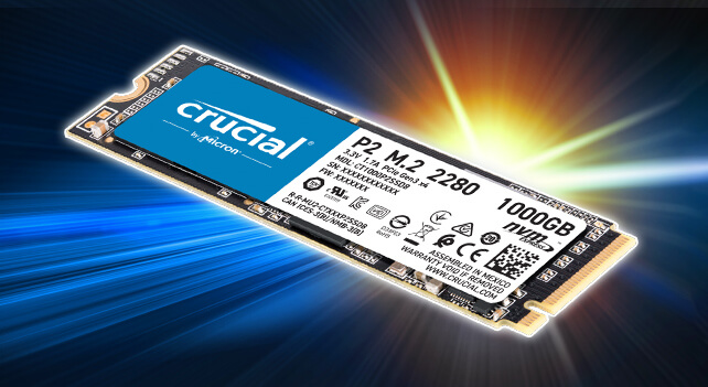 高性能・信頼性・コストパフォーマンスに優れた「Crucial P2 SSD」