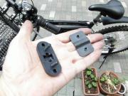 バスケットとステーの固定パーツ