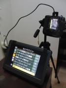 そこで設定を確認することに。設定画面も大きい画面で楽々です。