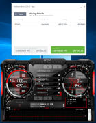 GPU1、PowerLimiti60%、MEM+250Mhz