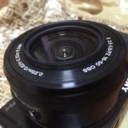 取り付けた状態。少し出っ張る