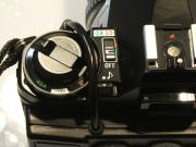 軍艦部左側。中央のスイッチはフォーカスエイドやAF制御用のスイッチ