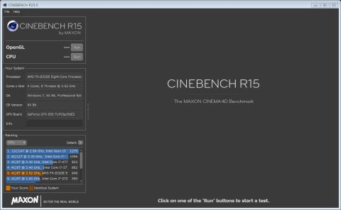 クロック:3.5GHZでの速度試験