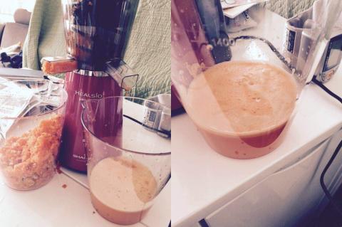 にんじんりんごジュース