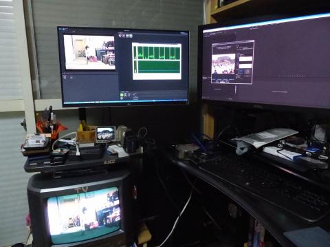 キャプチャー作業中