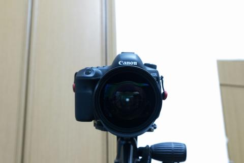 EOS5D装着正面より