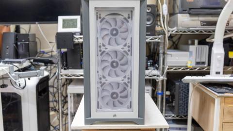 白いファンに交換