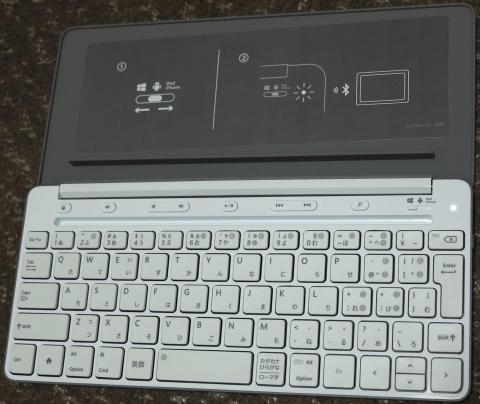 簡単な使用方法がカバーに記載されています