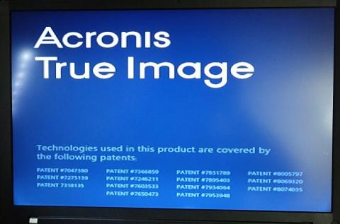 メディアから起動