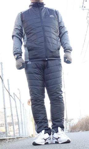 少し動くだけで全然寒くない