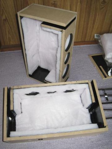 吸音材は以前と同じものを使用しました。