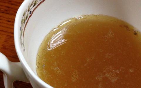 スープのアップ