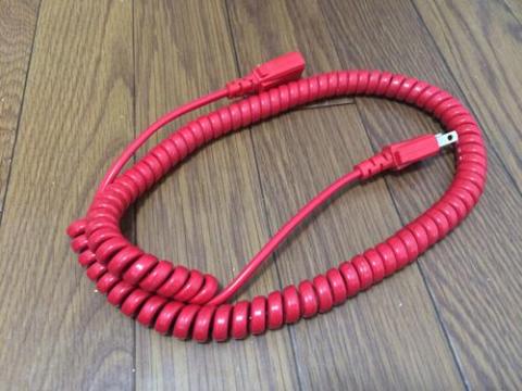 カールタイプの延長ケーブル