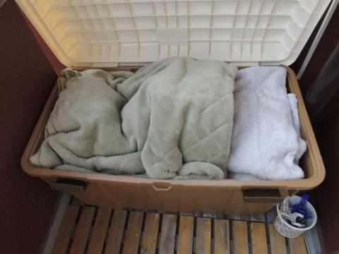 写真に写っているのは毛布です。