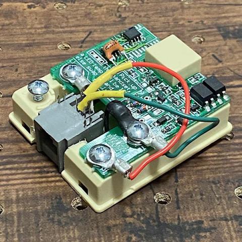 配線は前記のより簡単です。