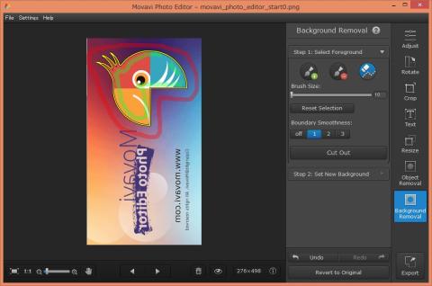 前景、背景選択済み